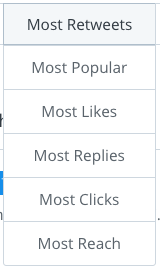 Sort by engagement type Sort by engagement type