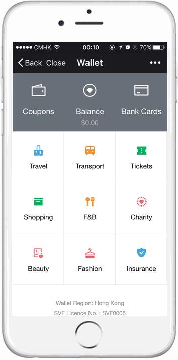 WeChat wallet WeChat wallet
